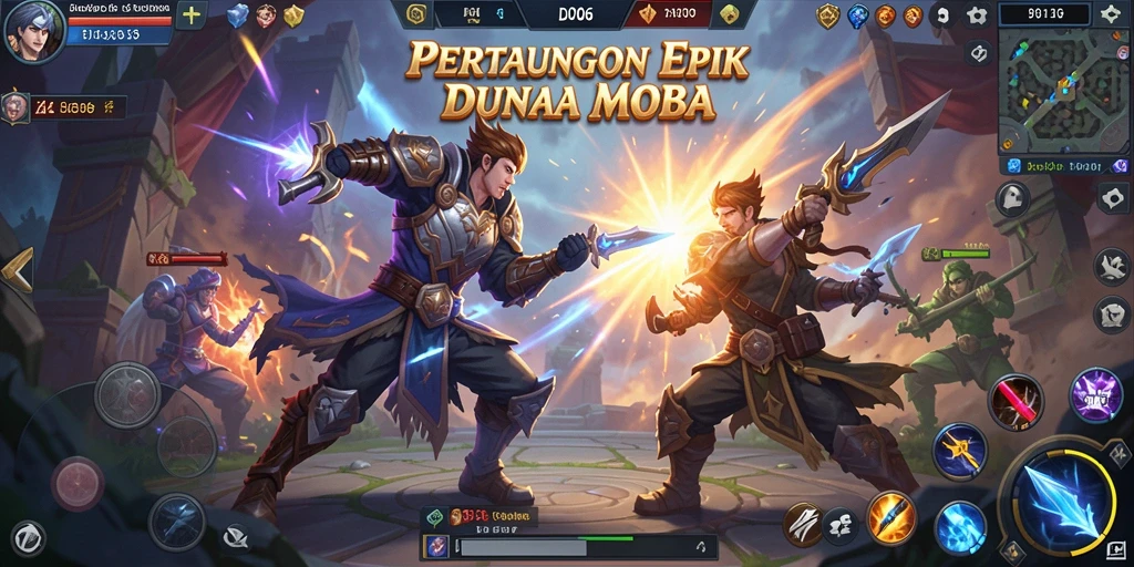 Tampilan mendebarkan pertarungan di D06 dengan karakter ikonik.