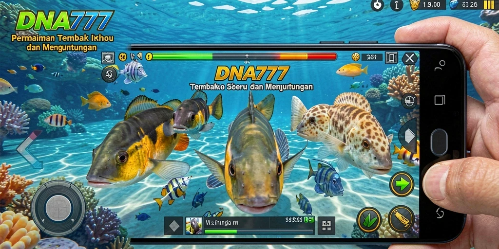 Gameplay seru tembak ikan di DNA777 dengan grafis menawan.
