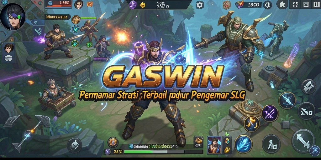 Tampilan gameplay GASWIN yang memukau dan interaktif.
