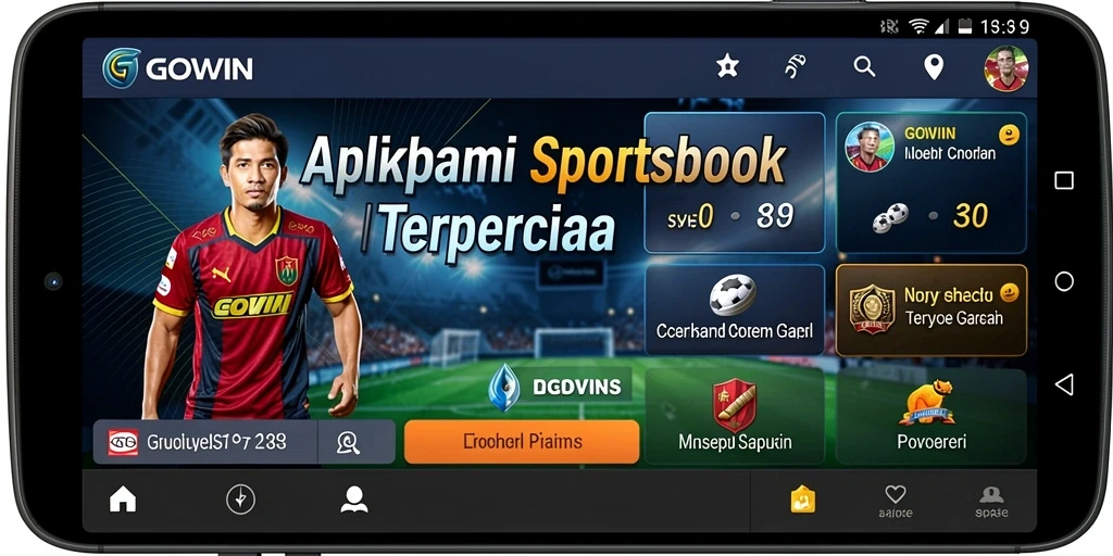 Tampilan gameplay menarik dari GOWIN dalam taruhan olahraga.