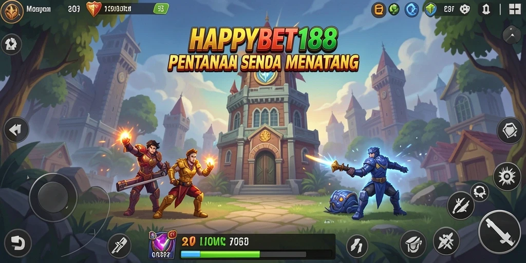 Tangkapan layar menunjukkan aksi gameplay Tower Defense yang mendebarkan.