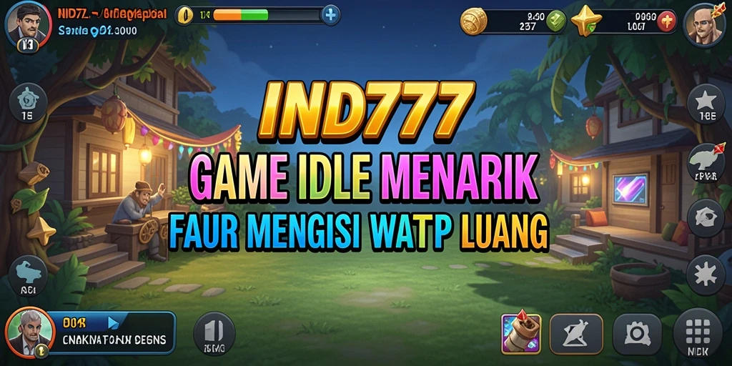 Tampilan gameplay yang menarik dari game Idle IND777.