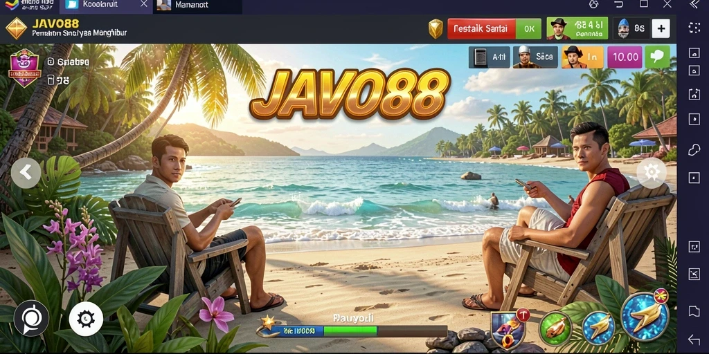Tampilan menarik dari gameplay seru JAVO88.