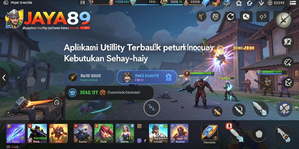 Tampilan antarmuka JAYA89 yang intuitif dan user-friendly.