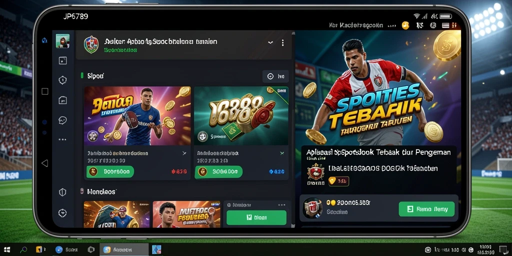 Tampilan gameplay JP6789 yang menarik dan seru dalam taruhan olahraga.