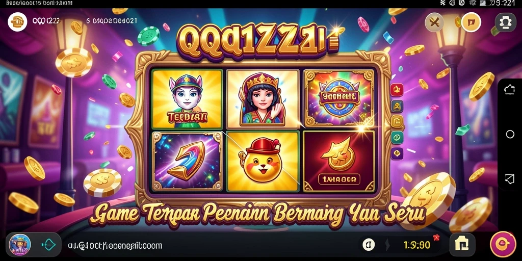 Tangkapan layar permainan Slot QQ1221 menampilkan aksi yang mendebarkan.