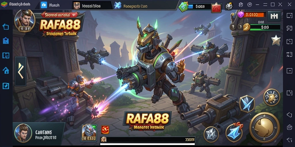 Tampilan gameplay menarik dari RAFA88 dengan elemen strategis yang kuat.