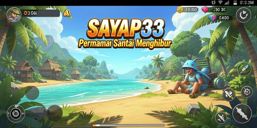 Screenshot gameplay SAYAP33 menampilkan aksi yang menghibur dan penuh warna.