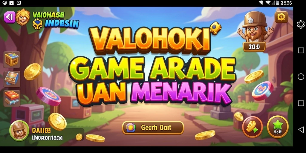 Tangkapan layar utama VALOHOKI menampilkan pengalaman gameplay yang mendebarkan.